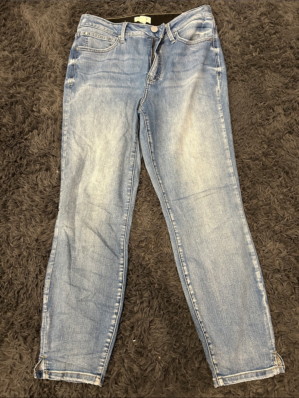 Maurices Light Wash Everflex Super Skinny Jeans